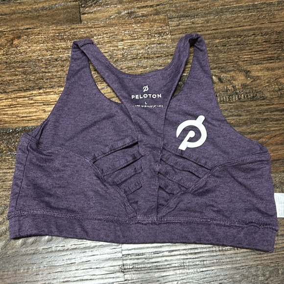Peloton Women’s Large Purple Sportbra - Picture 3 of 8